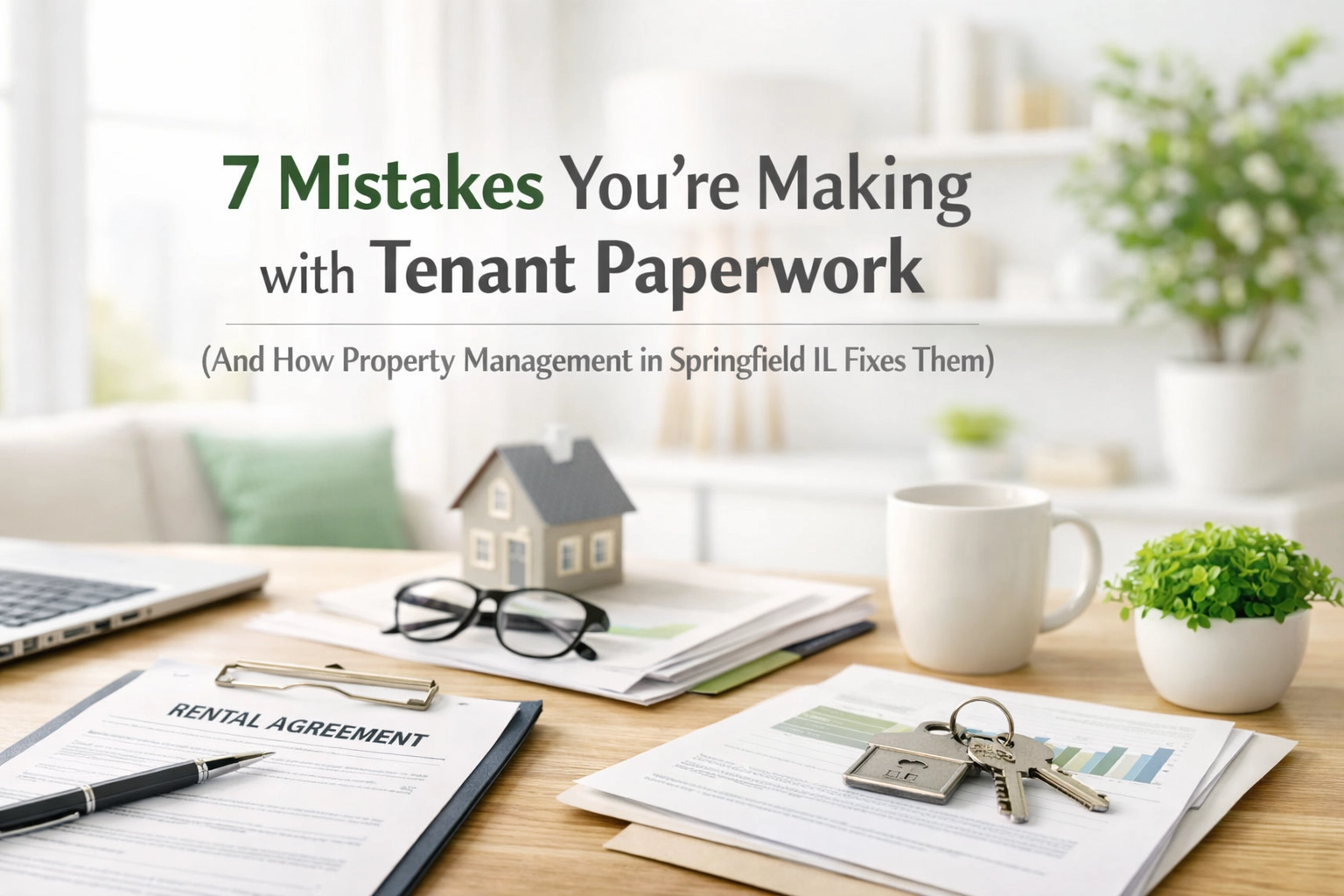 7 Mistakes You’re Making with Tenant Paperwork (And How Property Management in Springfield IL Fixes Them)